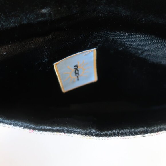 Womens Santi Multicolor Sequined Clutch Shoulder Handbag - Picture 10 of 11